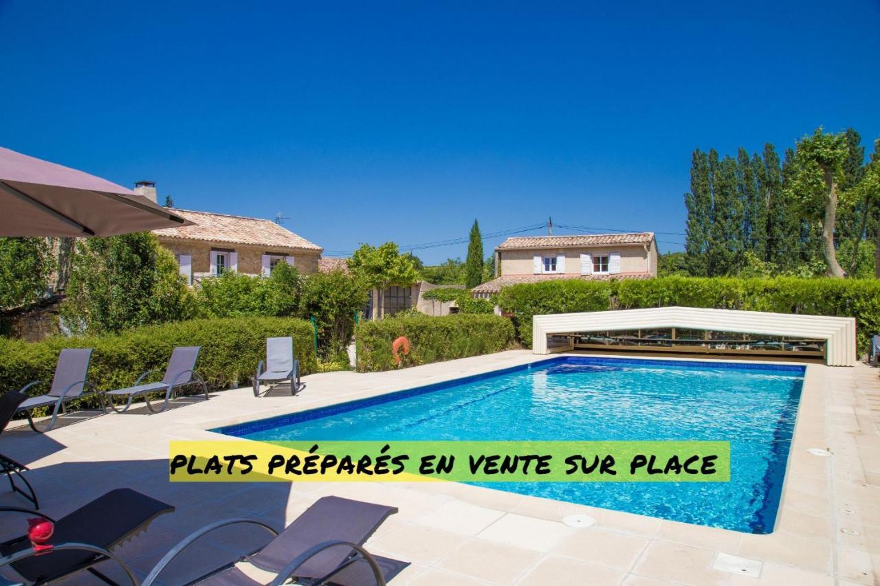 Chambres D Hotes Le Mas Julien Piscine Chauffee Adult Only Orange  Bagian luar foto