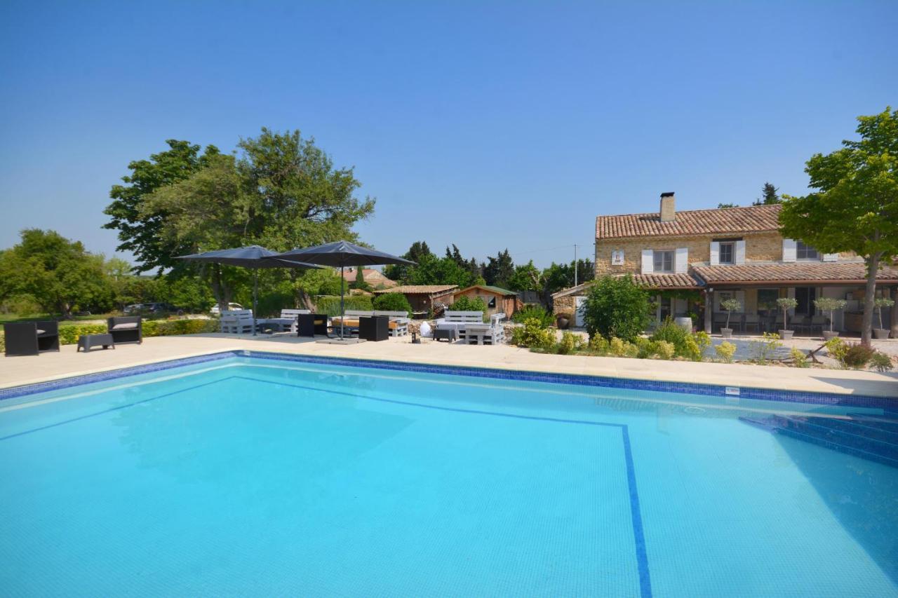 Chambres D Hotes Le Mas Julien Piscine Chauffee Adult Only Orange  Bagian luar foto
