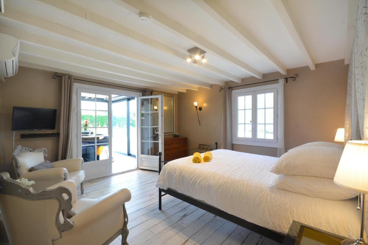 Chambres D Hotes Le Mas Julien Piscine Chauffee Adult Only Orange  Bagian luar foto