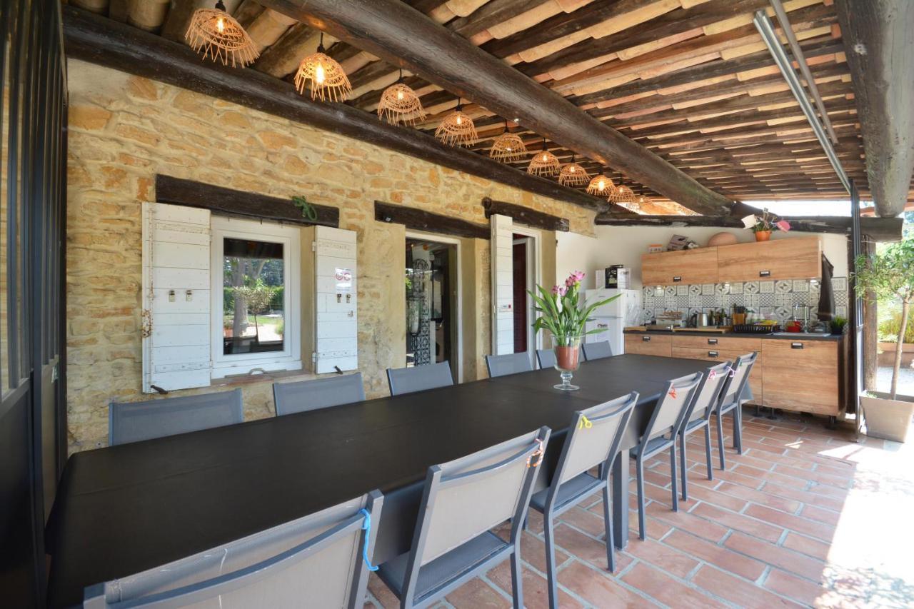 Chambres D Hotes Le Mas Julien Piscine Chauffee Adult Only Orange  Bagian luar foto
