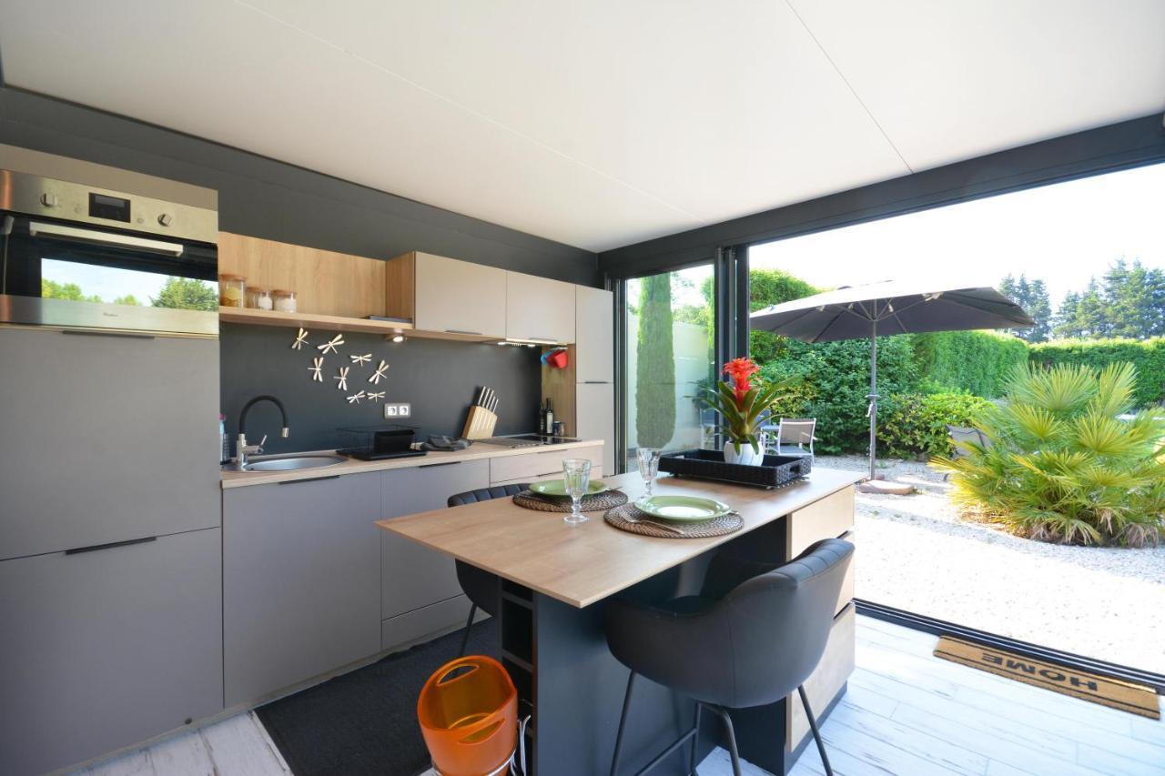 Chambres D Hotes Le Mas Julien Piscine Chauffee Adult Only Orange  Bagian luar foto
