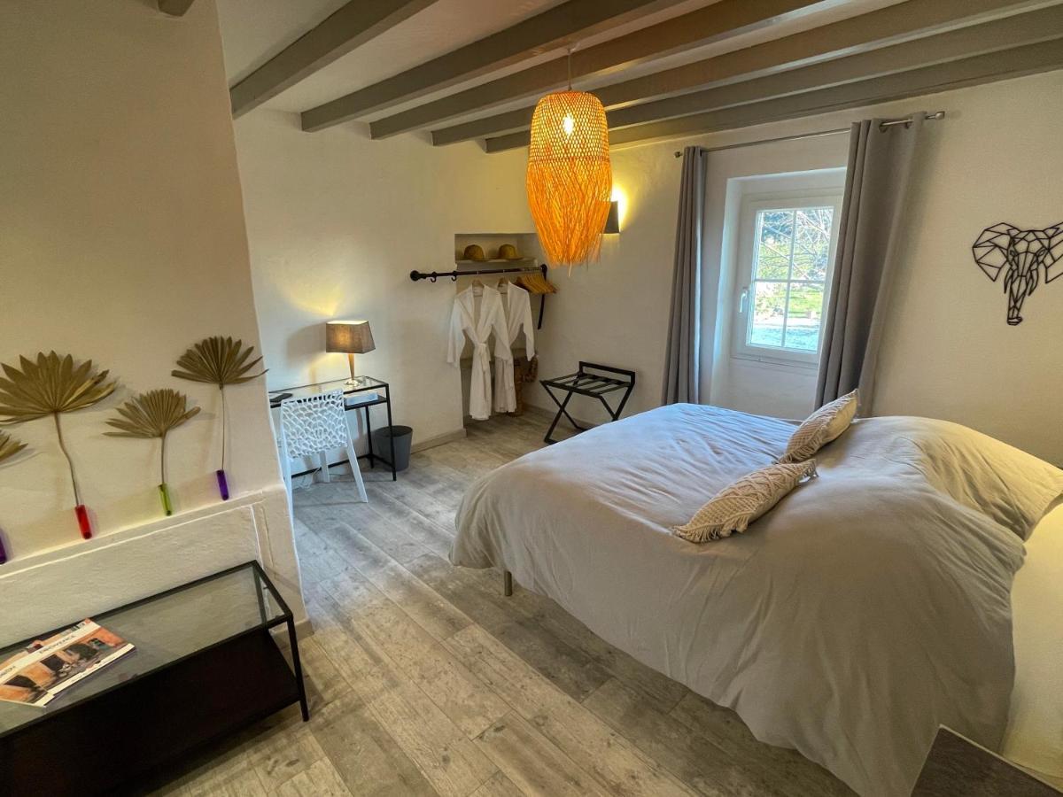 Chambres D Hotes Le Mas Julien Piscine Chauffee Adult Only Orange  Bagian luar foto